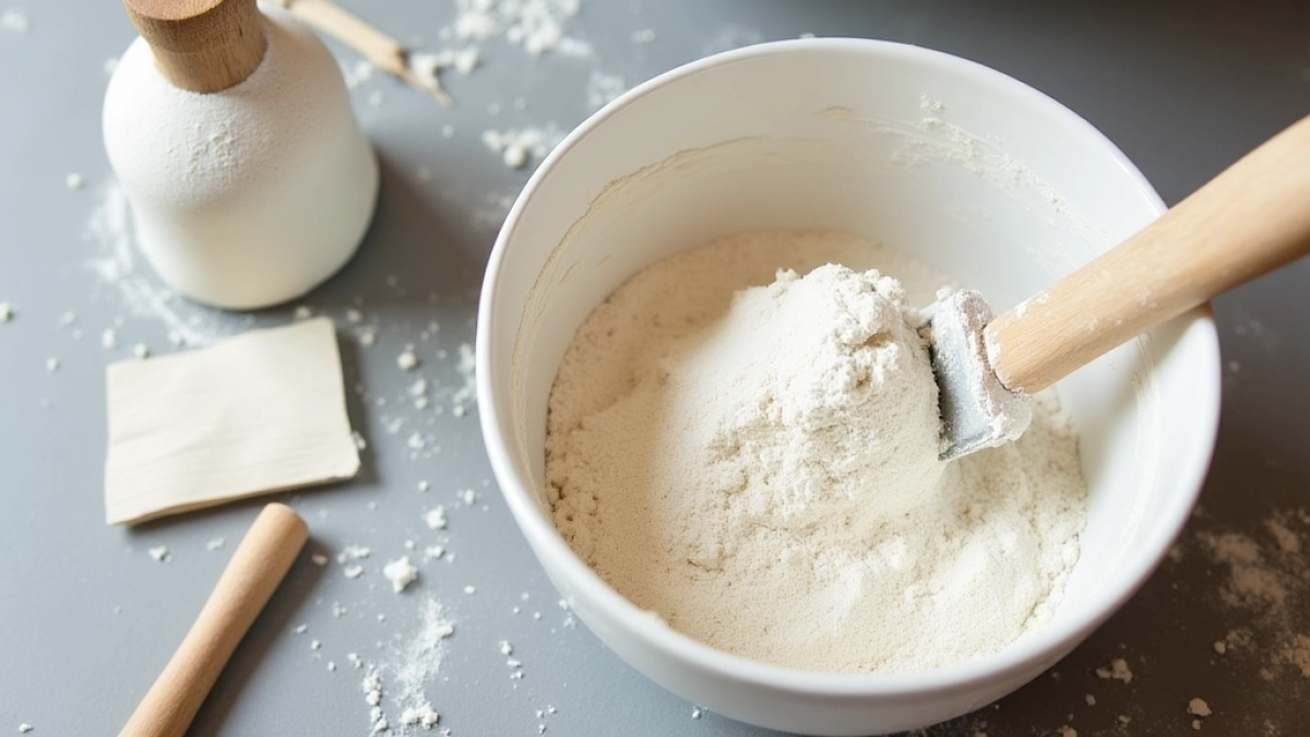 Jak rozrobić gips szpachlowy