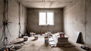 cena wykończenia mieszkania za m2 2025 robocizna