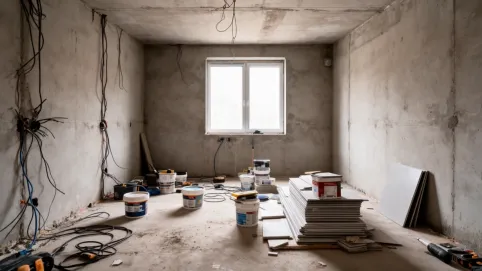 cena wykończenia mieszkania za m2 2025 robocizna