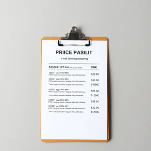 cennik szpachlowanie scian