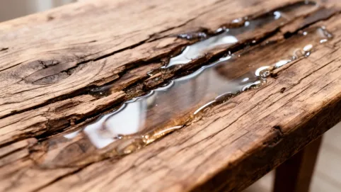 Szpachla żywiczna do drewna