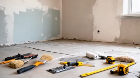 Wykończenie mieszkania koszt robocizny za m2 bez materiału