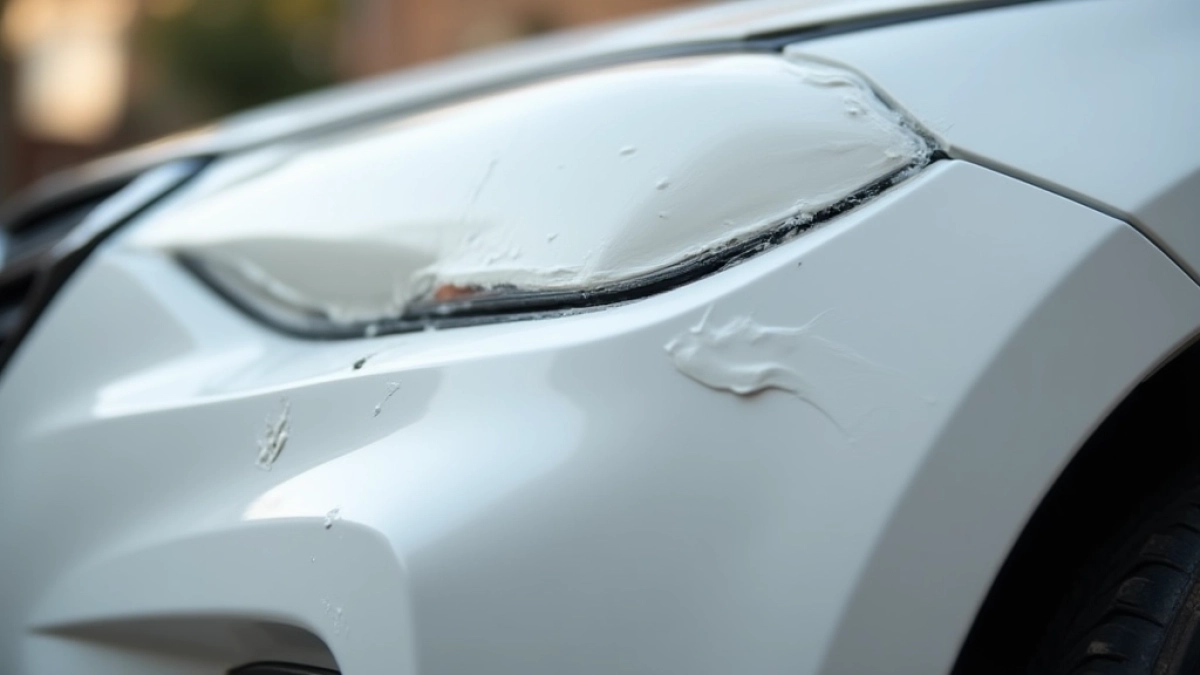 szpachlowanie zderzaka