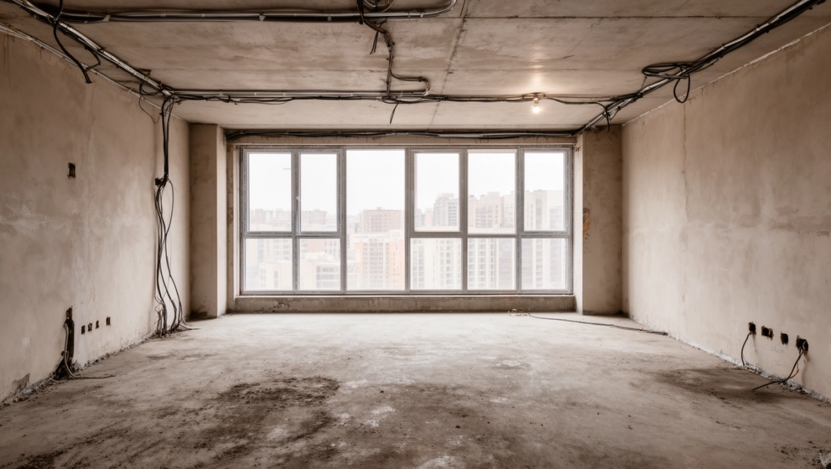 wykończenie mieszkania deweloperskiego krok po kroku